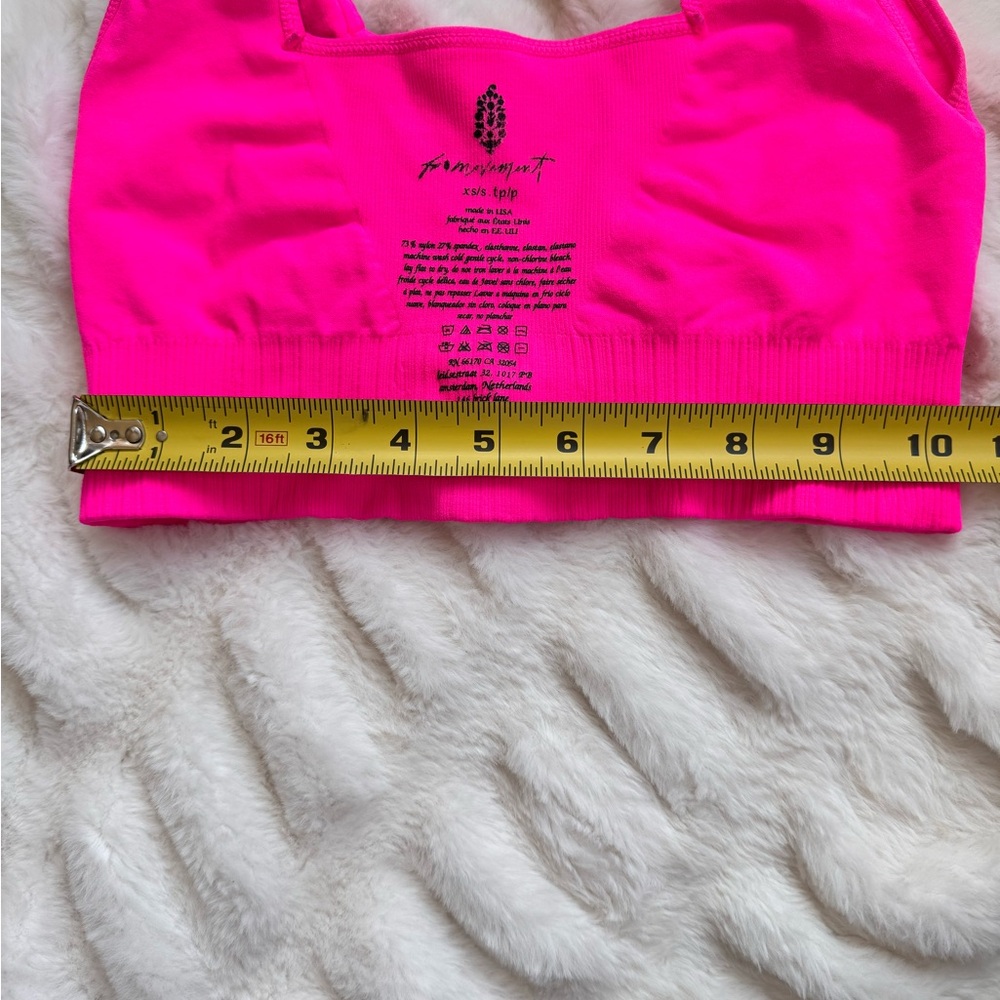 Vibrant Pink Sports Bra - Picture 9 of 9